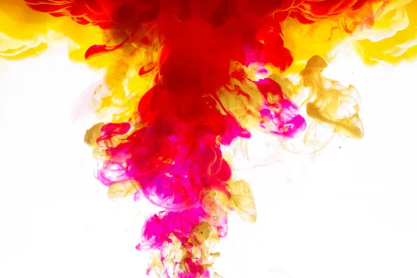 Colorful Inks in water — Stock Photo, Image