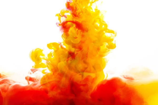Colorful Inks in water — Stock Photo, Image