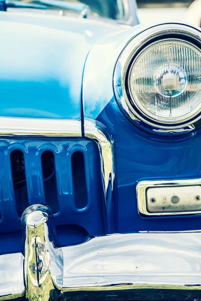 Retro auto koplamp — Stockfoto