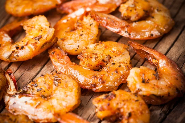 Gambas fritas sabrosas — Foto de Stock