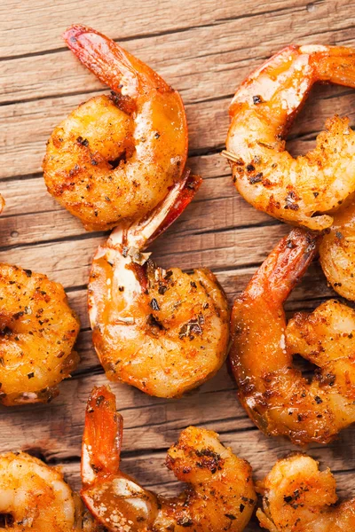 Tasty fried shrimps — Stock Photo, Image