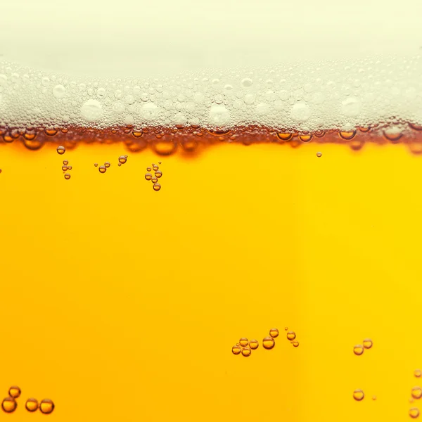 Tasty beer bubbles — Stock Photo, Image