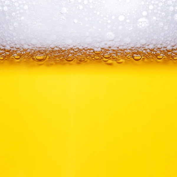 Tasty beer bubbles — Stock Photo, Image