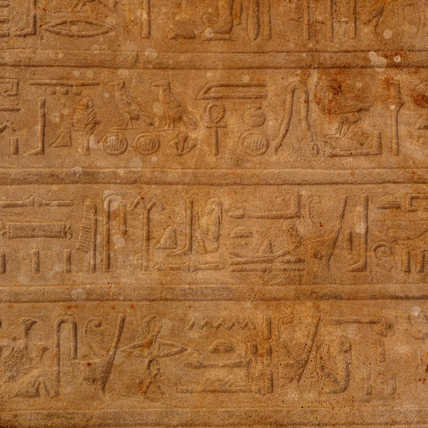 Old egypt hieroglyphics — Stock Photo, Image