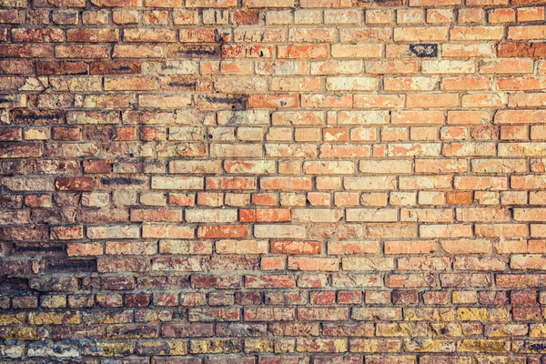 Fondo de pared de ladrillo rojo — Foto de Stock