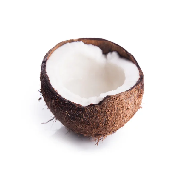 Close-up of half coconut — Stock Photo, Image