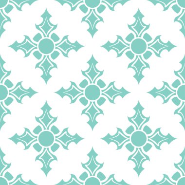 vektör geometrik rhombus çinileri ile seamless modeli 