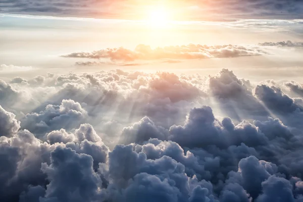 Fundo céu azul bonito — Fotografia de Stock