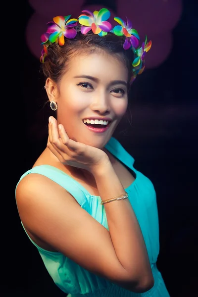 Beautifil junge thai frau — Stockfoto