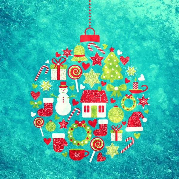 Kerstmis ontwerpelementen — Stockfoto