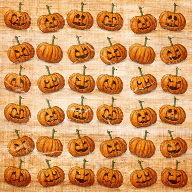 Cadılar Bayramı için set kabaklar