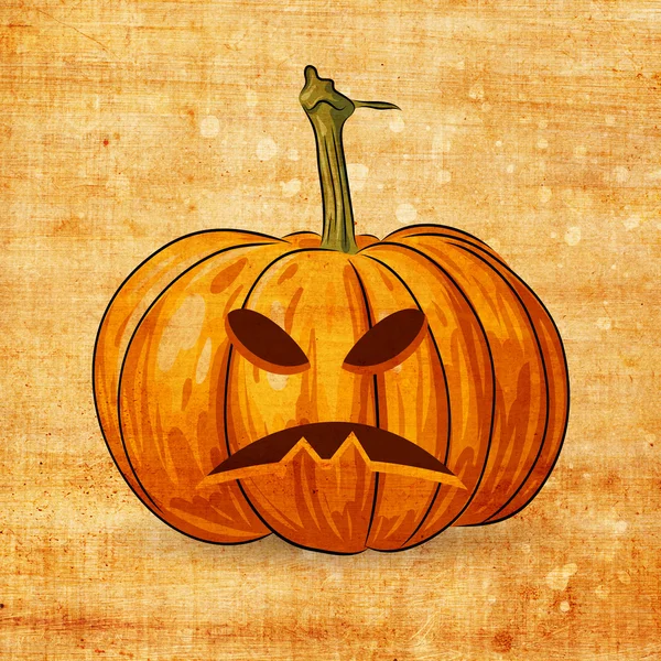 Scary Jack O Linterna calabaza de halloween —  Fotos de Stock