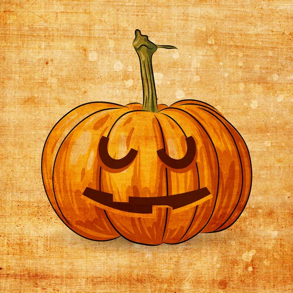 Eng jack o lantern halloween pompoen — Stockfoto