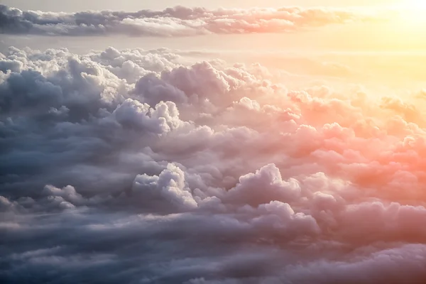 Güzel mavi gökyüzü arkaplanı — Stok fotoğraf