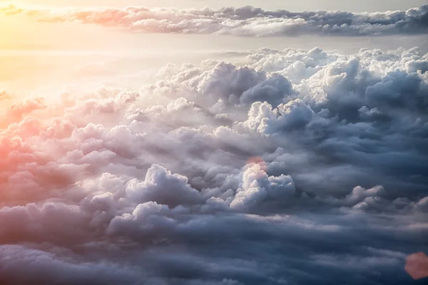 Hermoso fondo cielo azul — Foto de Stock