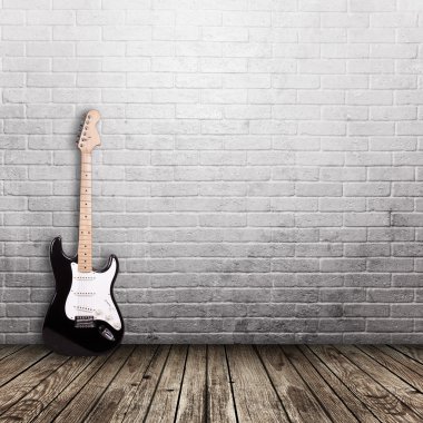 Odada elektro gitar