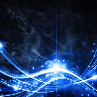 Soyut parlayan arkaplan