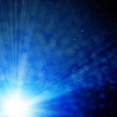 ışınları ile parlayan arka plan
