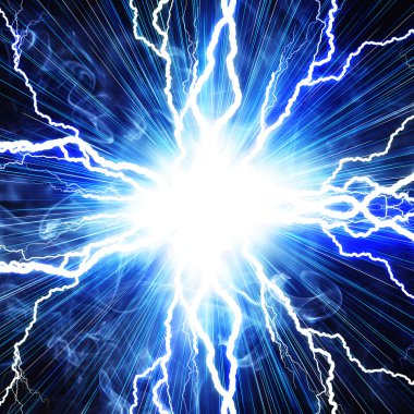 Yıldırım elektrik flaş