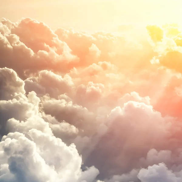 Beautiful  sky clouds — Stock Photo, Image
