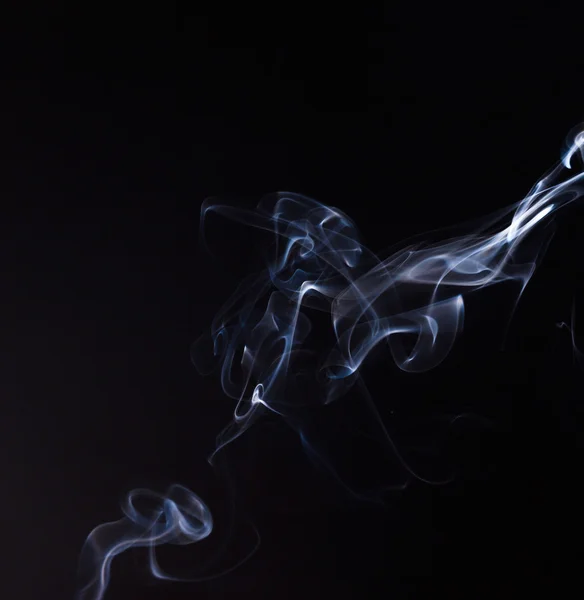 Fumée abstraite blanche — Photo