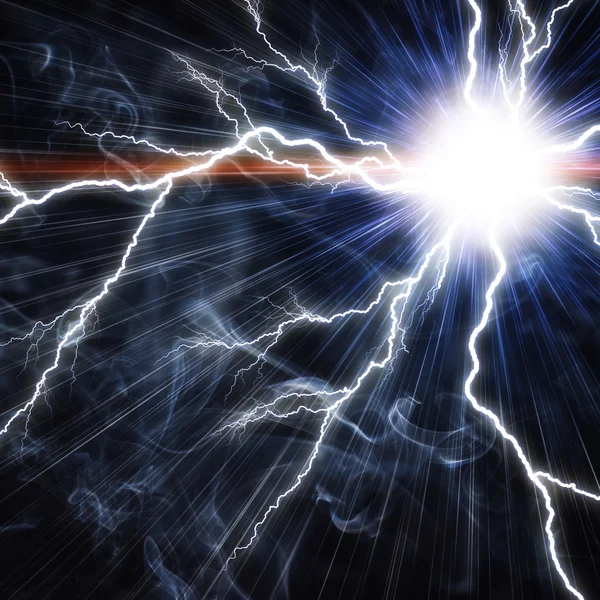 Electric flash of lightning Stock Photo by ©merrydolla 166950498