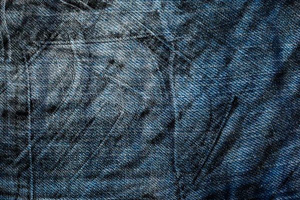 Синя джинсова текстура — стокове фото