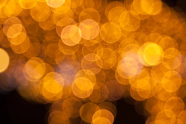 Goldenen Hintergrund Farbe Bokeh Kreise — Stockfoto