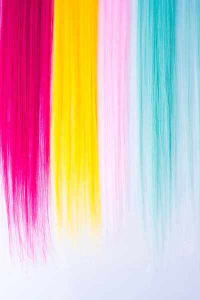 Αποσπάσματα του χρώματος στα μαλλιά — Φωτογραφία Αρχείου