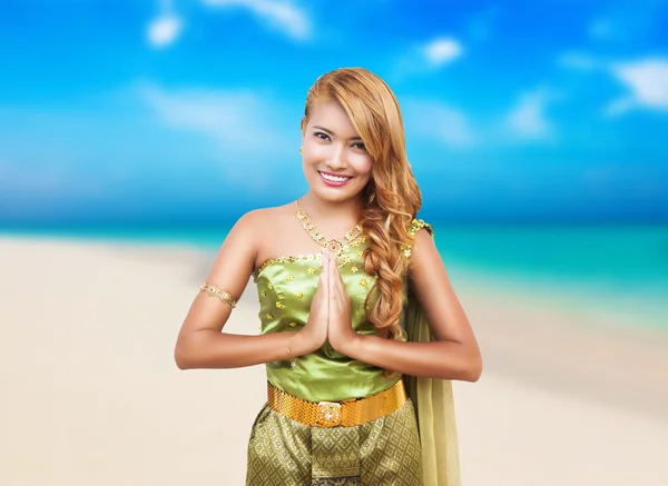 Gyönyörű thai lány — Stock Fotó
