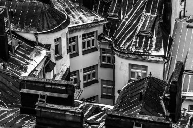 Eski vintage binalar