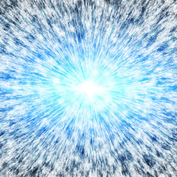 Синий фон вспышки солнца — стоковое фото