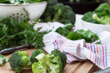 organik taze sebzeler