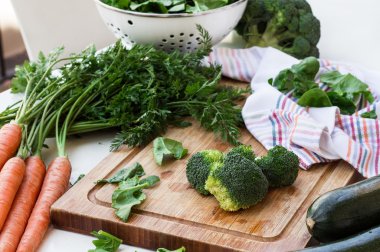 organik taze sebzeler