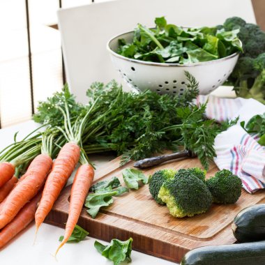 organik taze sebzeler