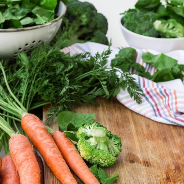 organik taze sebzeler