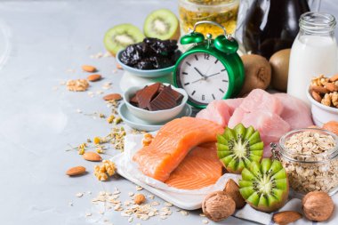 Uykusu bol gıdalar. Melatonin hormonu ve triptofan salgılıyor. 