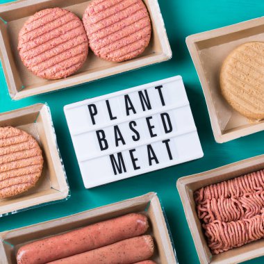 Bitki temelli et çeşitliliği, karbon ayak izini azaltmak için yiyecek