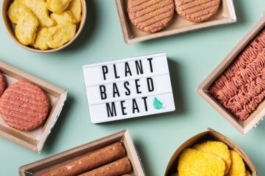 Bitki temelli et çeşitliliği, karbon ayak izini azaltmak için yiyecek