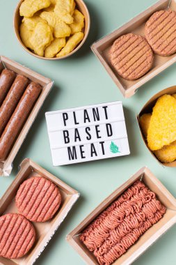 Bitki temelli et çeşitliliği, karbon ayak izini azaltmak için yiyecek