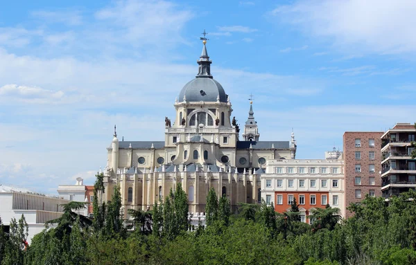 Cathédrale de l'Almudena à Madrid, Espagne — Photo
