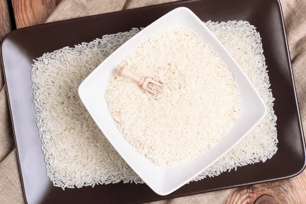 旱作水稻的一碗 — 图库照片