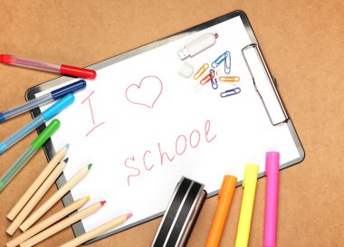 Child picture and stationery