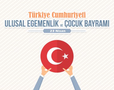 Türkiye Cumhuriyeti Kutlama Kartı ve Tebrik Mesajı Afişi, Özgeçmiş, Rozetler - İngilizce 