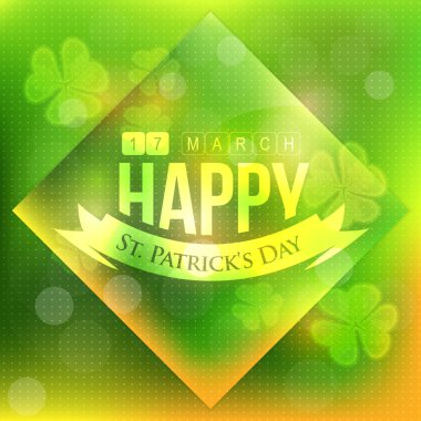 17 Mart mutlu Sevgililer günü arka plan bulanık.