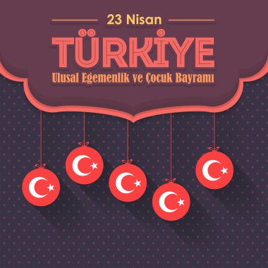 Türkiye Cumhuriyeti Kutlama Kartı ve Tebrik Mesajı Afişi, Özgeçmiş, Rozetler - İngilizce 