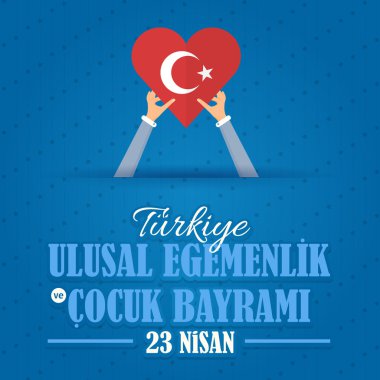 Türkiye Kutlama Kartı ve Tebrik Mesajı Afişi, Arka Plan, Rozetler - İngilizce 