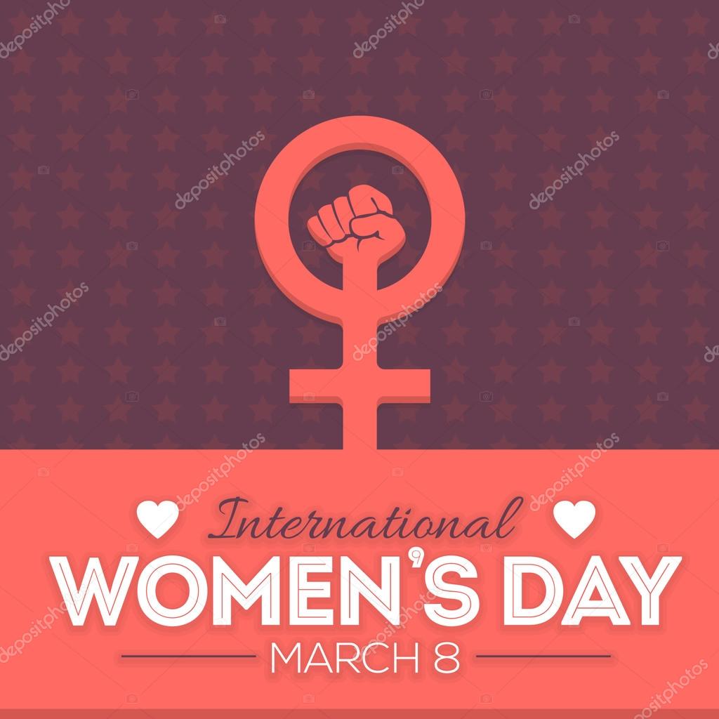 flat vector womens day flyer poster activity events celebration announcement