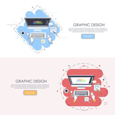 Grafik tasarımının vektör illüstrasyon arka planı