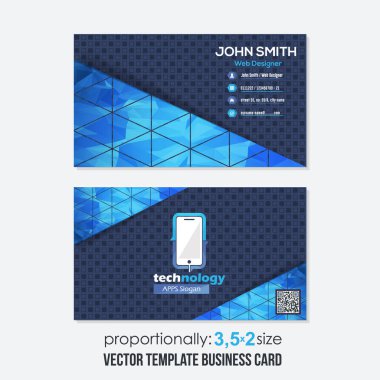 iş kartı vektör illüstrasyonu 